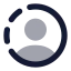 Userstory icon with bulk rounded style