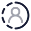 Userstory icon with twotone rounded style