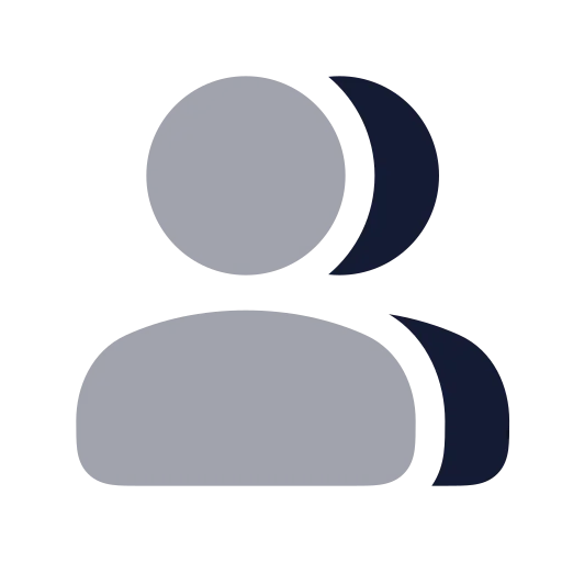 Users Icon in Bulk Rounded style