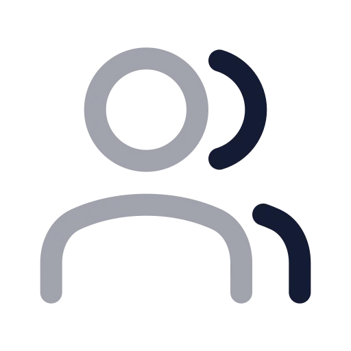 Users Icon in Twotone Rounded style