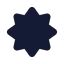 Uv icon with solid standard style