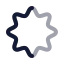 Uv icon with twotone rounded style