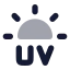 Uv icon with bulk rounded style