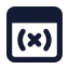 Variable icon with solid standard style