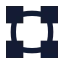 Vectorsquare icon with solid sharp style
