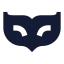 Venetianmask icon with solid sharp style