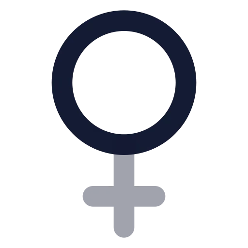 Venus Icon in Bulk Rounded style