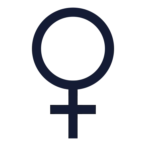 Venus Icon in Stroke Sharp style