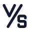 Versus icon with solid standard style
