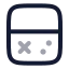 Videoconsole icon with twotone rounded style