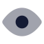 View icon with bulk rounded style