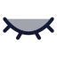 Viewoff icon with duotone rounded style