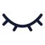 Viewoff icon with stroke rounded style