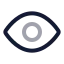 View icon with twotone rounded style