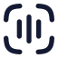 Voiceid icon with solid rounded style