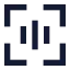Voiceid icon with solid sharp style