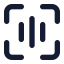 Voiceid icon with solid standard style