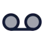 Voicemail icon with duotone standard style