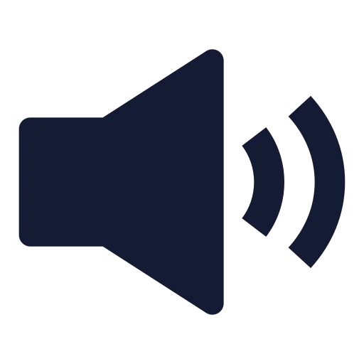 Volume 02 Icon in Solid Sharp style