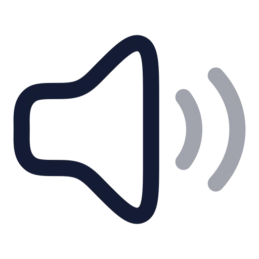Volume 02 Icon in Twotone Rounded style