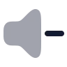 Volume Minus icon preview