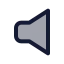 Volumemute icon with duotone standard style