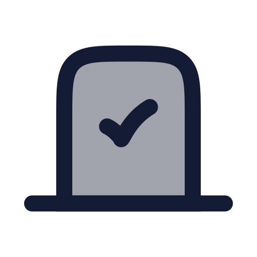 Vote Icon in Duotone Rounded style