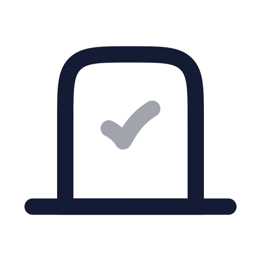 Vote Icon in Twotone Rounded style