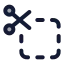 Voucher icon with duotone standard style