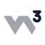 Wschools icon with bulk rounded style