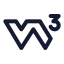 Wschools icon with stroke standard style