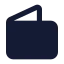 Wallet icon with solid standard style