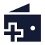 Walletadd icon with solid sharp style