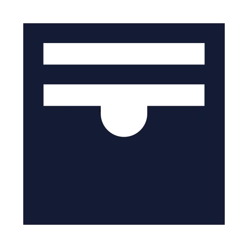 Wallet Cards Icon in Solid Sharp style
