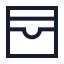 Walletcards icon with stroke sharp style
