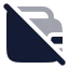 Walletnotfound icon with bulk rounded style