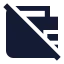 Walletnotfound icon with solid sharp style
