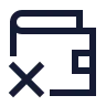 Wallet Remove 01 icon preview