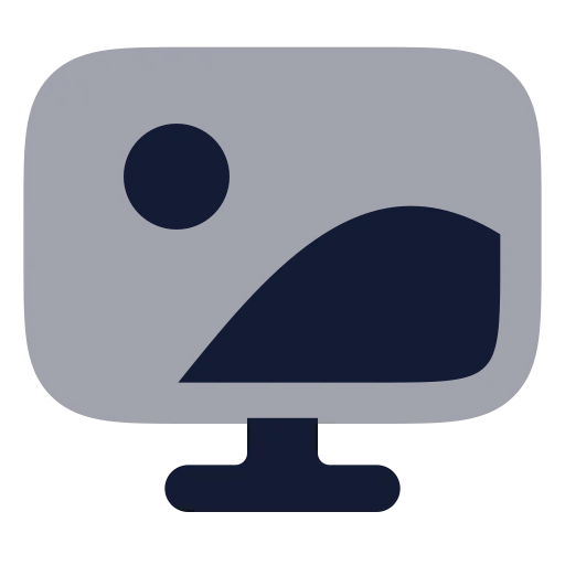Wallpaper Icon in Bulk Rounded style