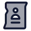 Wanted icon with duotone standard style