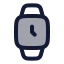 Watch icon with duotone rounded style