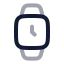 Watch icon with twotone rounded style