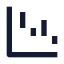Waterfalldown icon with solid sharp style