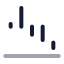 Waterfalldown icon with duotone rounded style