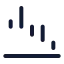 Waterfalldown icon with stroke standard style
