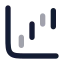 Waterfallup icon with bulk rounded style