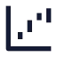 Waterfallup icon with solid sharp style