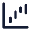Waterfallup icon with solid standard style