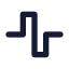 Wavesquare icon with solid standard style
