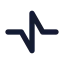 Wavetriangle icon with solid standard style